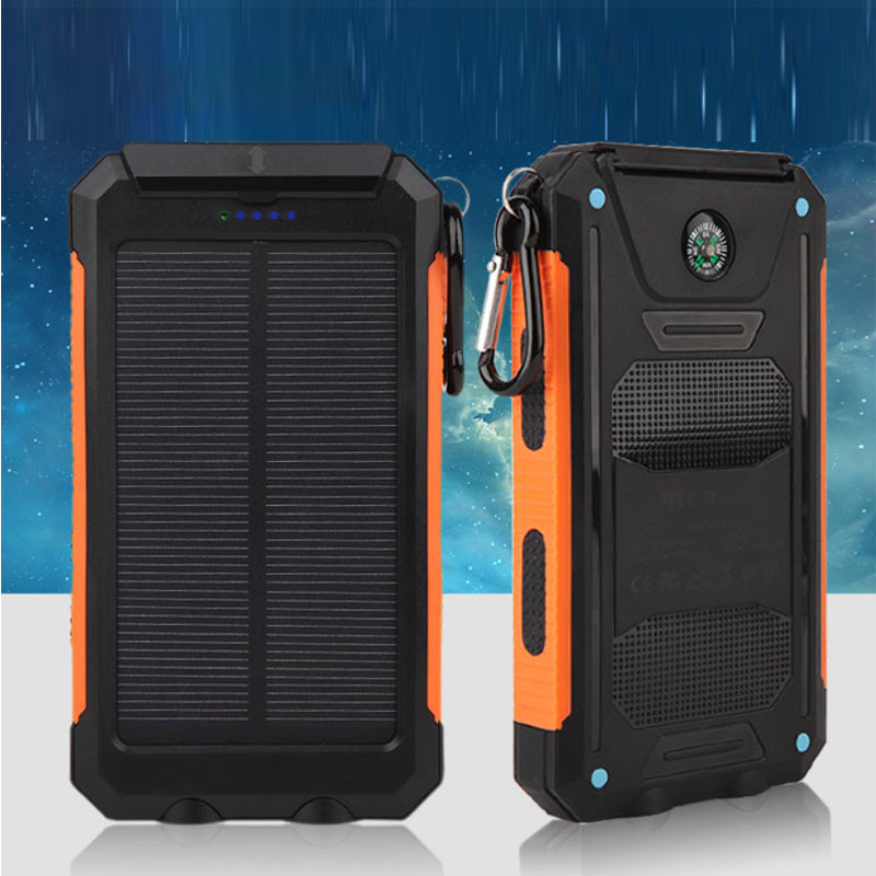 MegaCharge 20k mAh Rugged Solar Power Bank ChicCharm