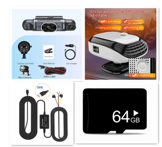 Quad HD Wi-Fi Car Dash Camera