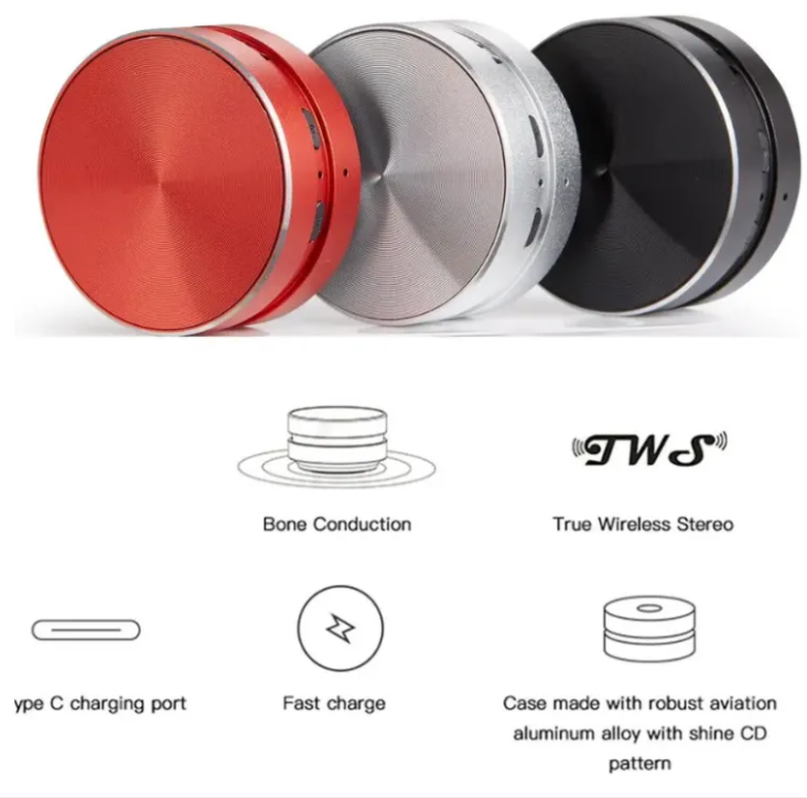 Portable Bone-Conduction Speaker ChicCharm