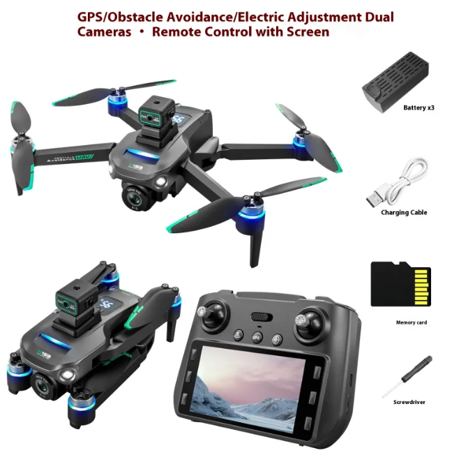 GPS Smart Drone with HD Camera & Collision Avoidance