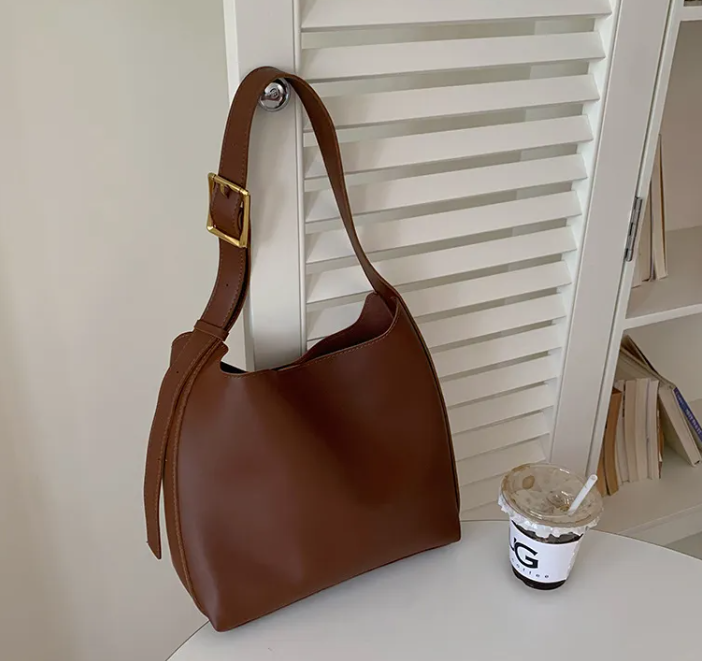 Vintage Pail Shoulder Bag