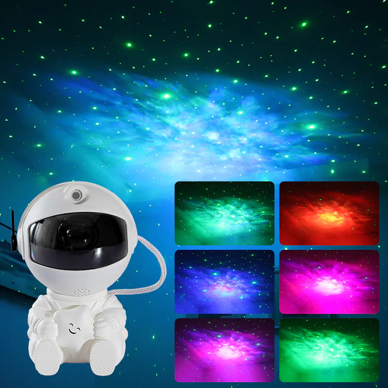Cosmic Astronaut Light Show