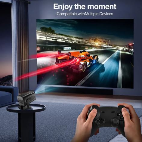 Compact Android Gaming Projector