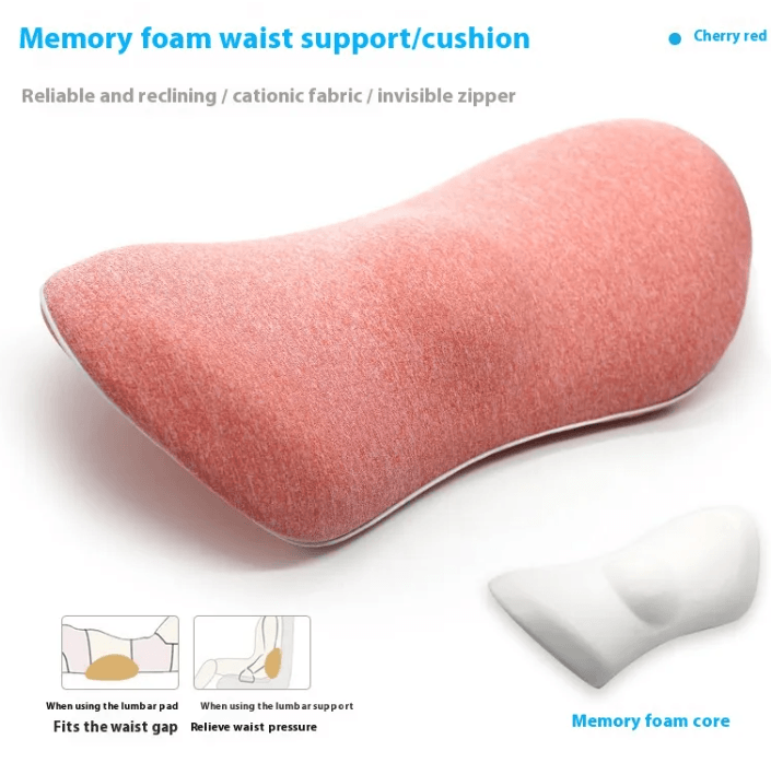 ComfortAlign Memory Foam Lumbar Pillow