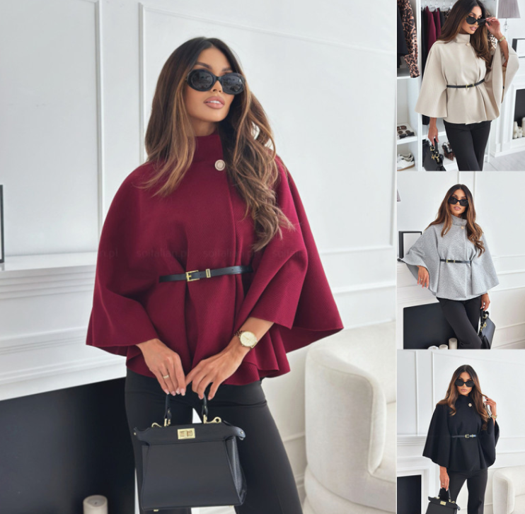 Chic Batwing Commuter Cloak