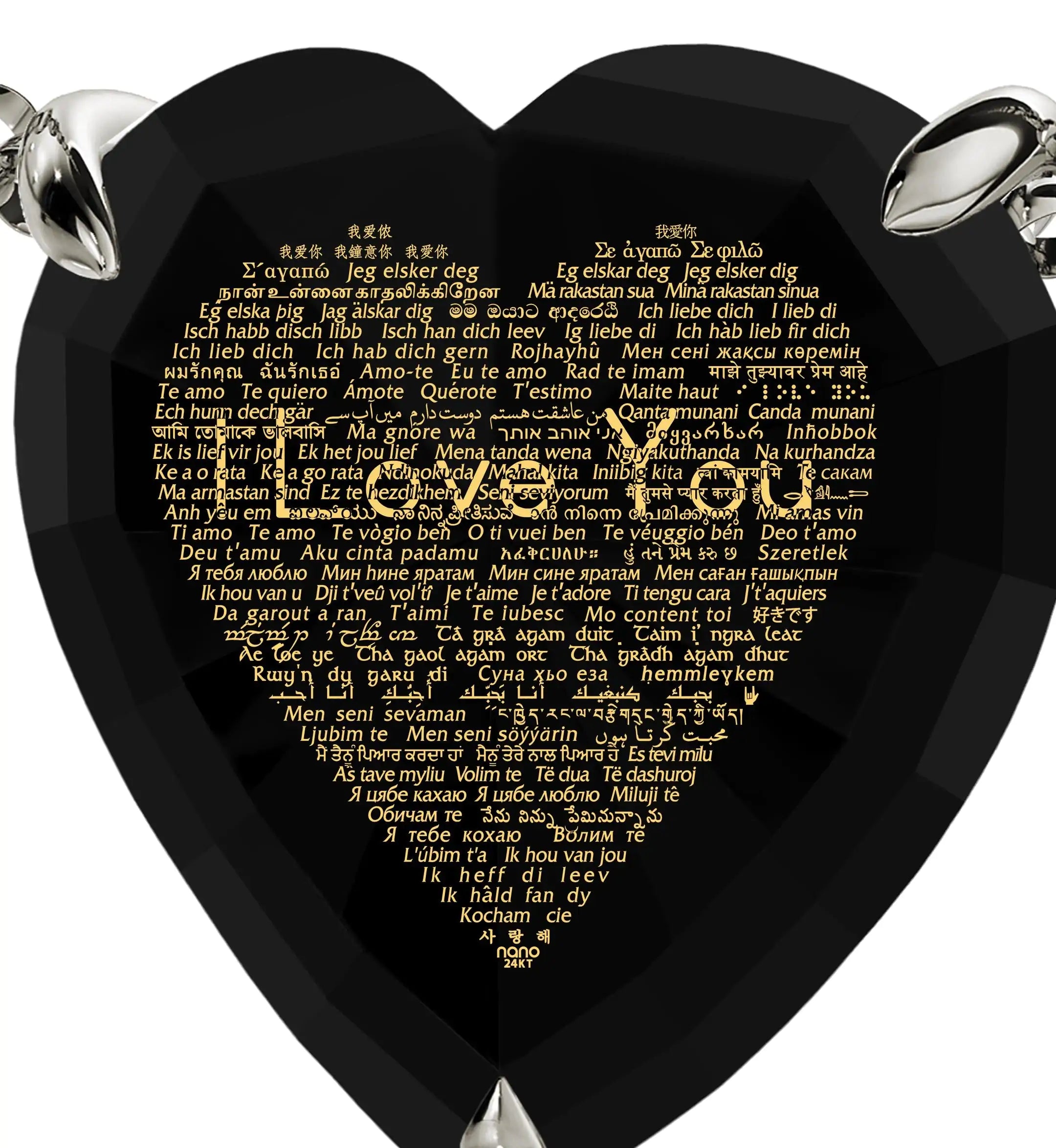 Heartfelt Silver 925 Love Pendant & Earrings Set