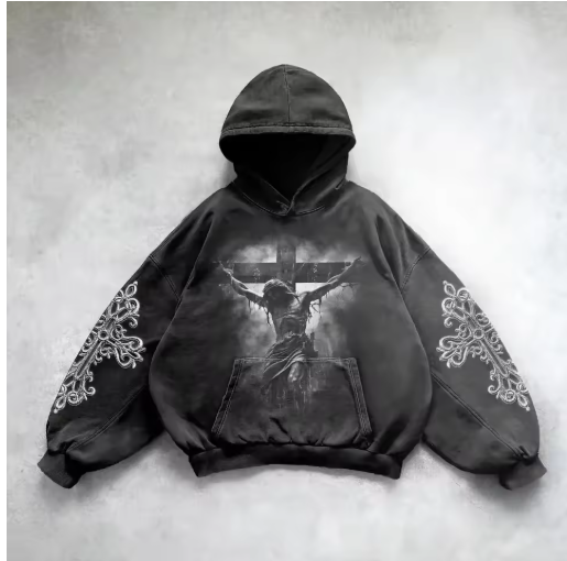 Metro Flair Hooded Art Sweatshirt