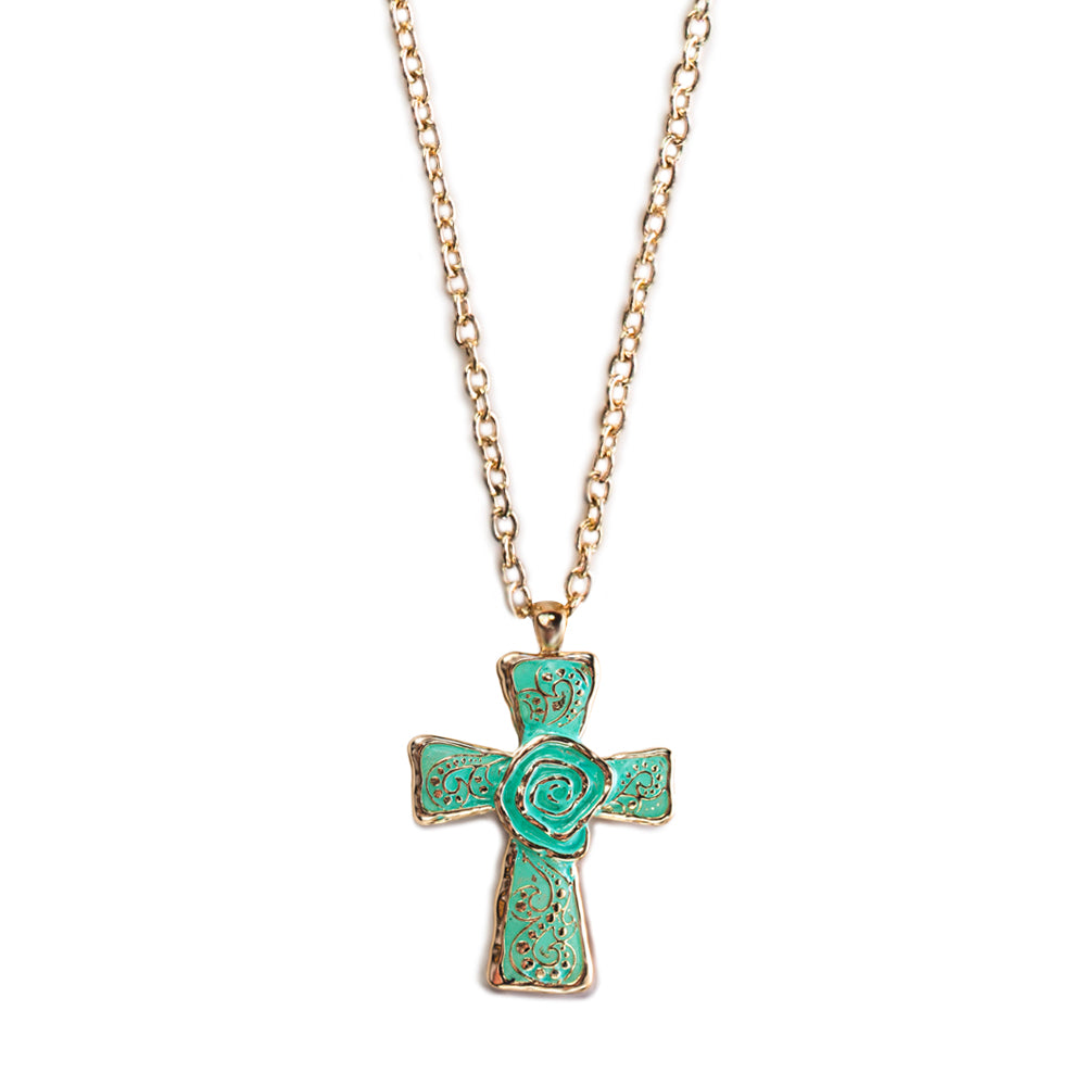Statement Cross Pendant