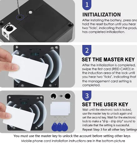 RFID Touch-Free Cabinet Lock