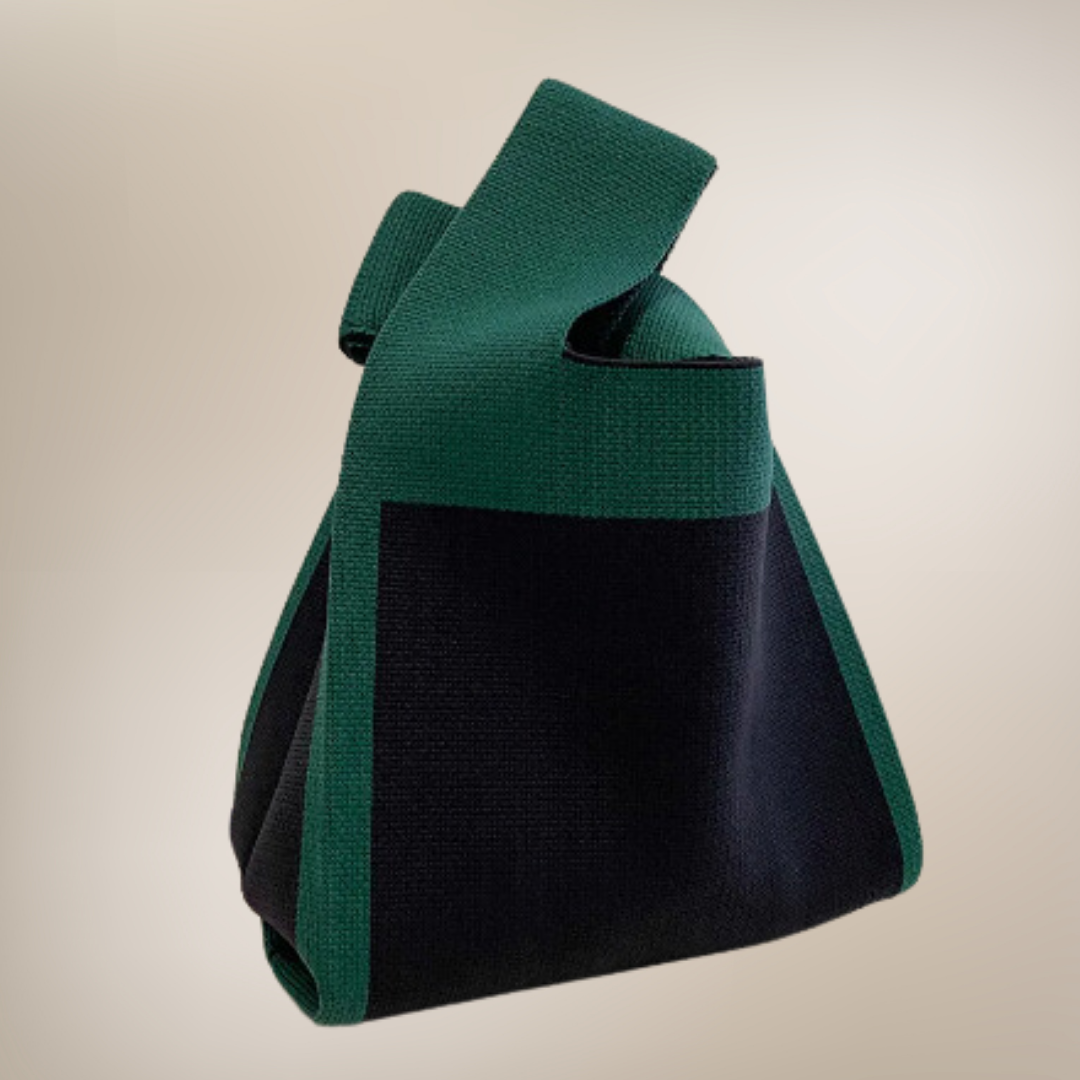 ClaudiaG Woven Color Block Satchel