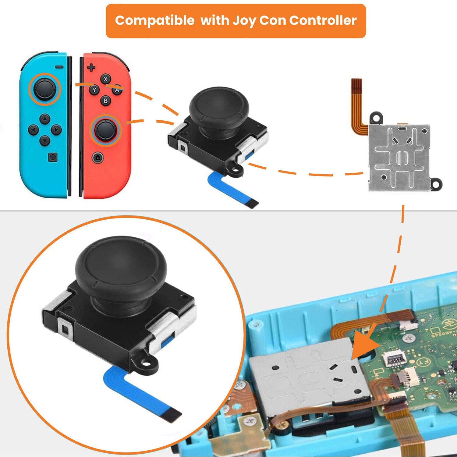Switch Joy-Con Universal Replacement