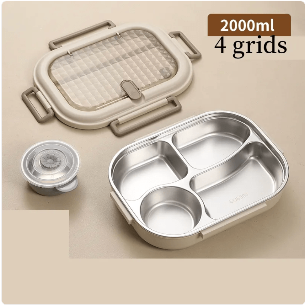 Stainless Steel Microwavable Lunch Box