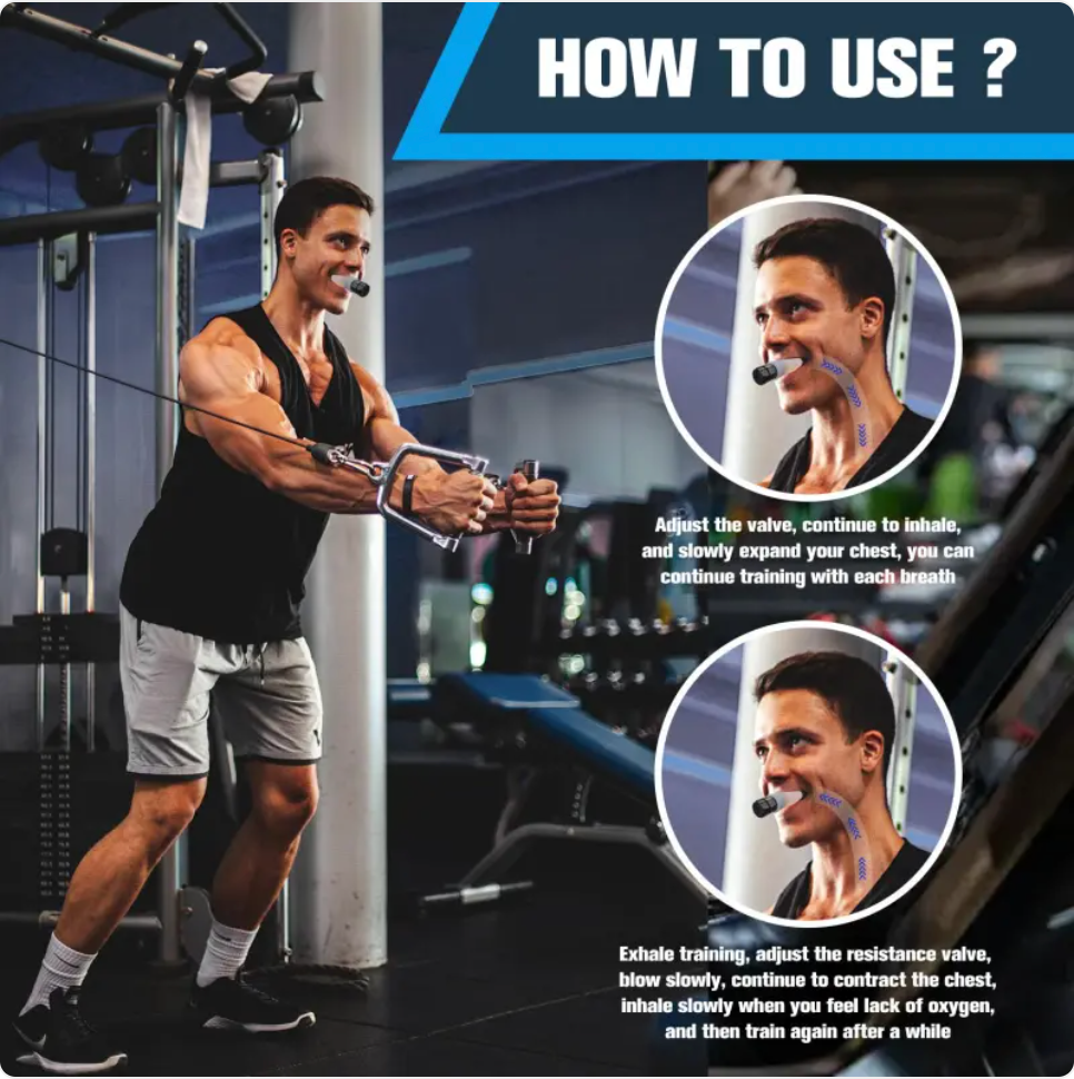 FlexiBreath Fitness Trainer ChicCharm