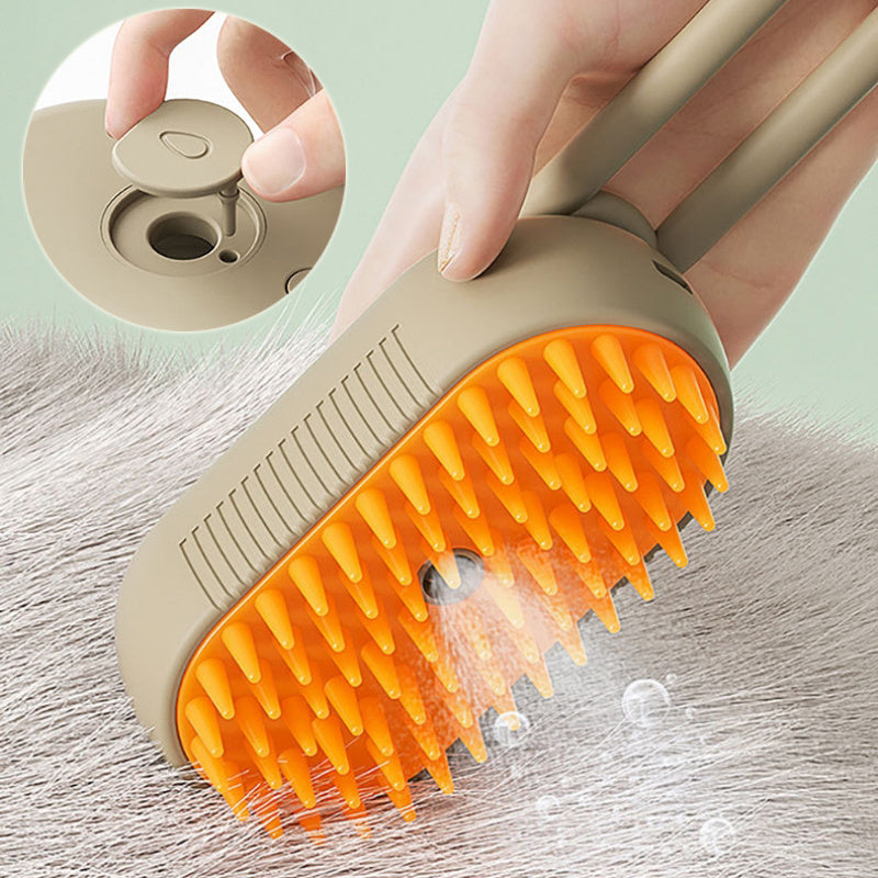 SteamEase Pet Brush