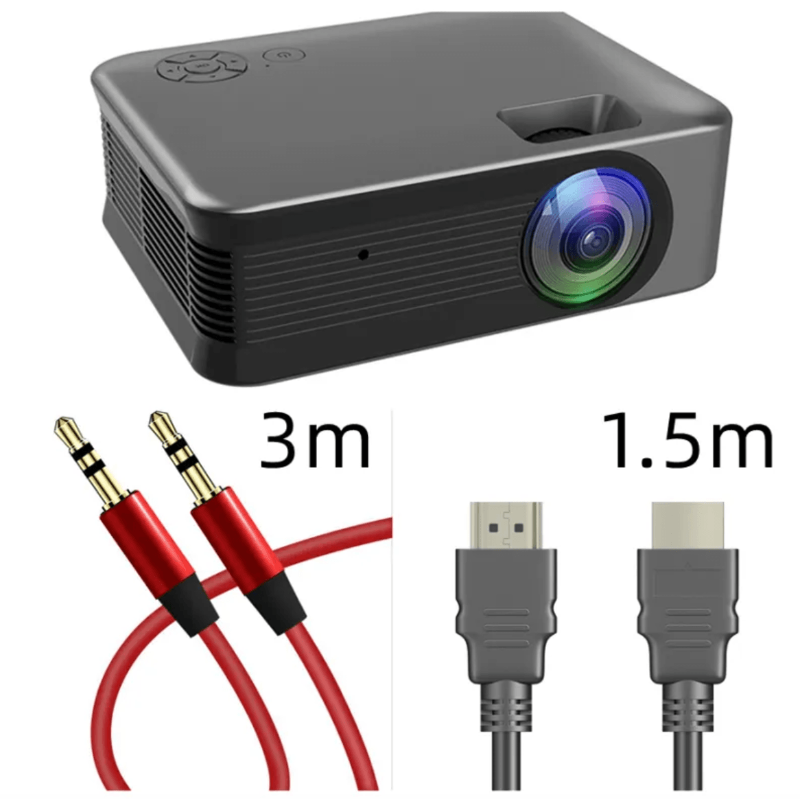 Compact Wireless HD Smart Projector
