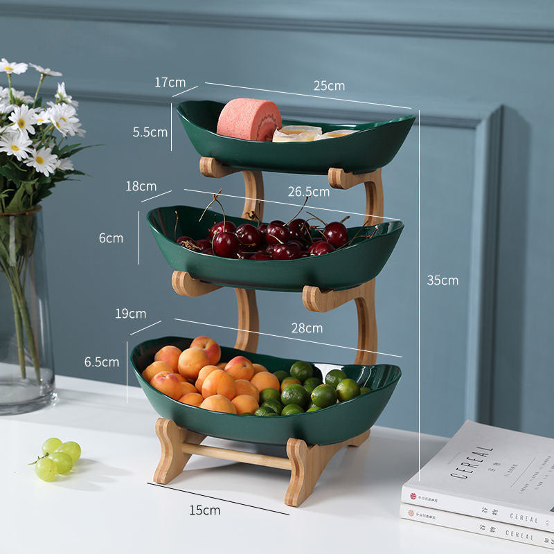 Tiered Fruit Display Stand