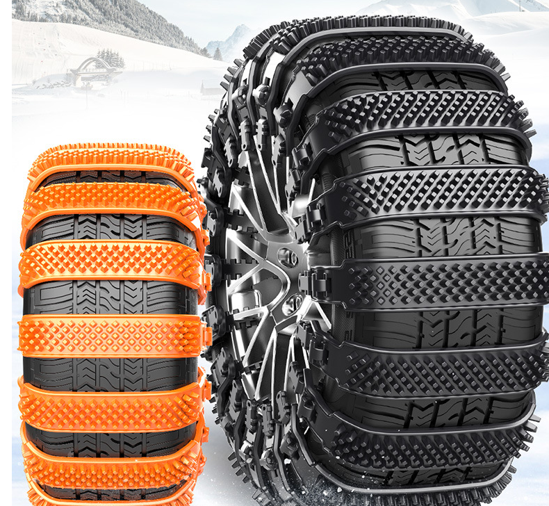 Durable Traction Tire Chains Best Snow & Ice Grip for Trucks