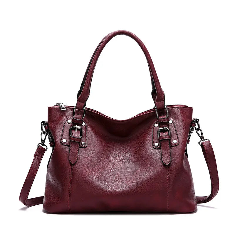 Chic Retro Shoulder Bag - High Capacity