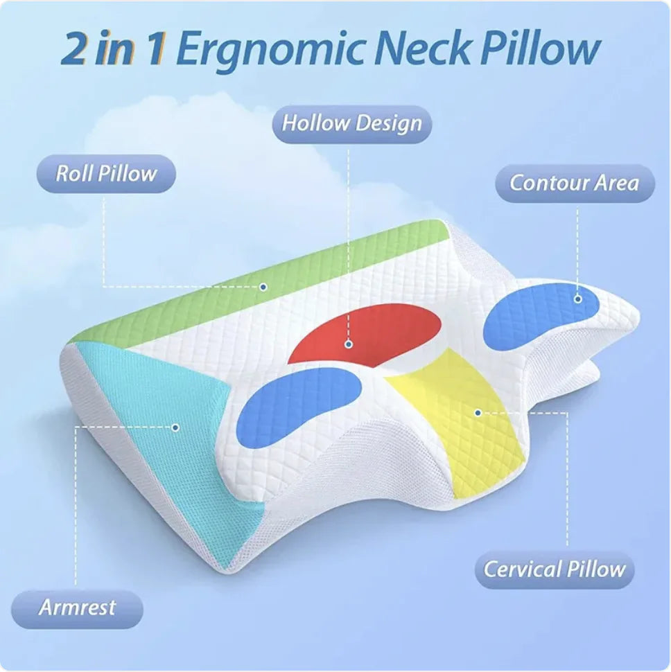ErgoComfort Cervical Foam Pillow