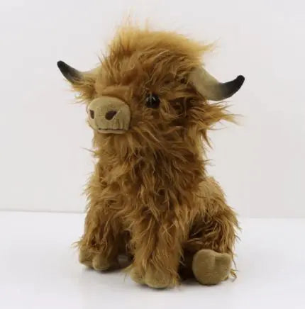 Scottish Highland Cow Plush Toy