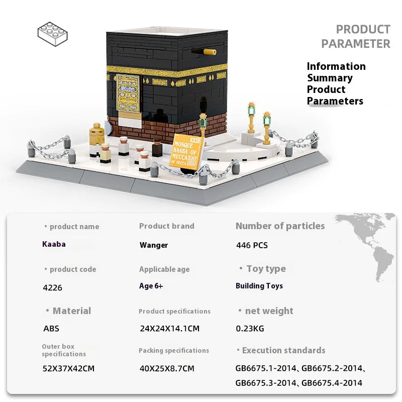 Mecca Mosque Model Kit