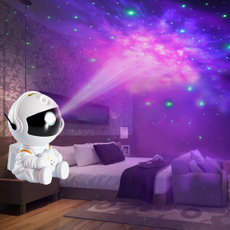 Cosmic Astronaut Light Show