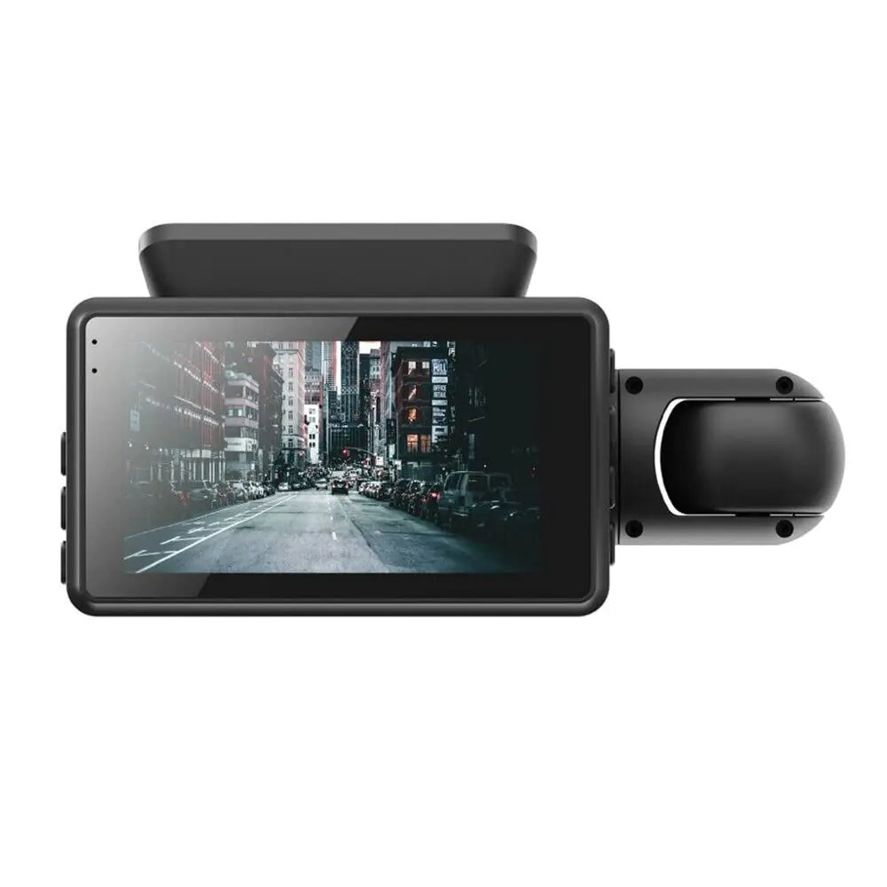 Dual Lens 1080P Car DVR & Dash Cam Recorder