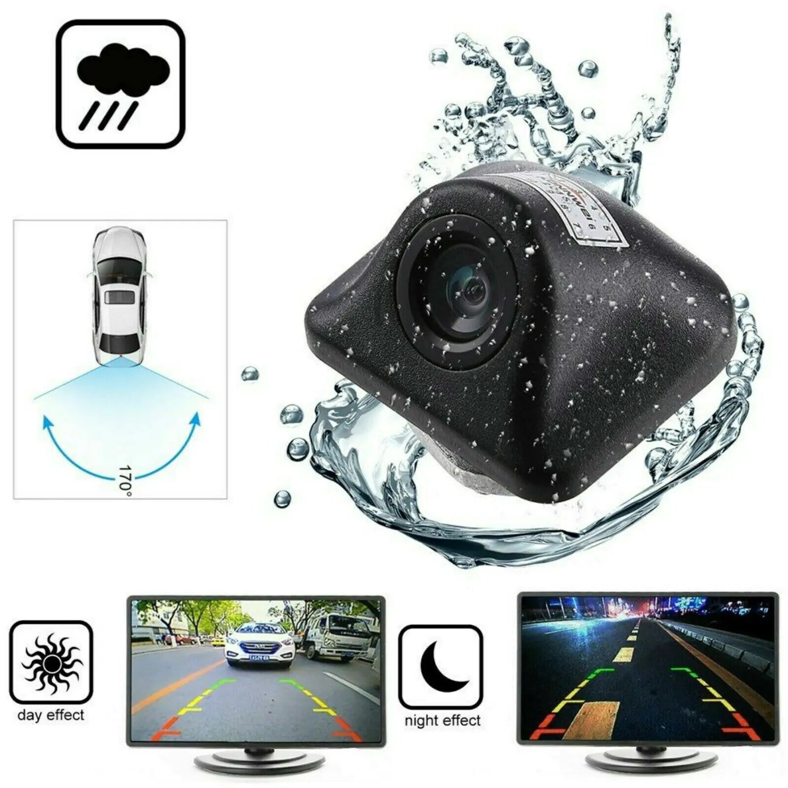HD Night Vision Car Backup Camera