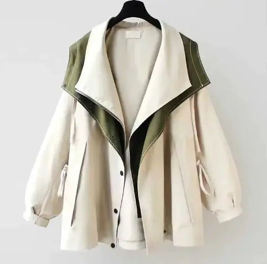 Ladies' Zip-Front Trench Jacket