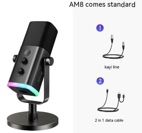 Sleek Multi-Use Noise Cancelling Mic