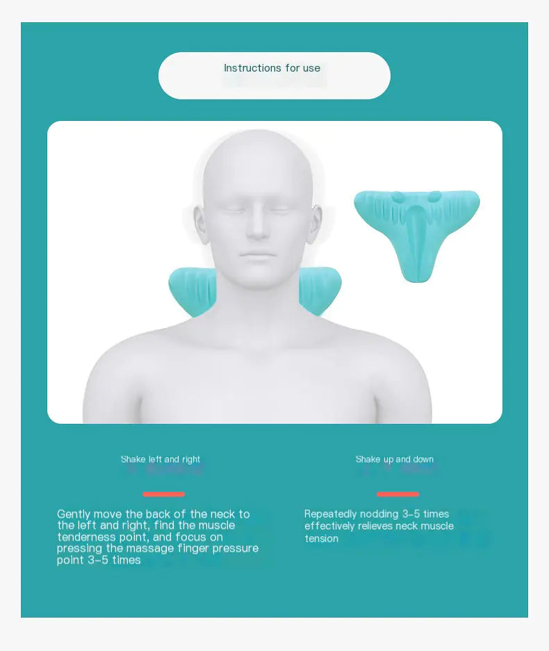 Neck Traction & Massage Pillow