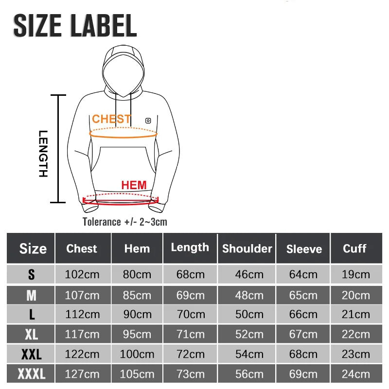 USB Heat-Control Jacket