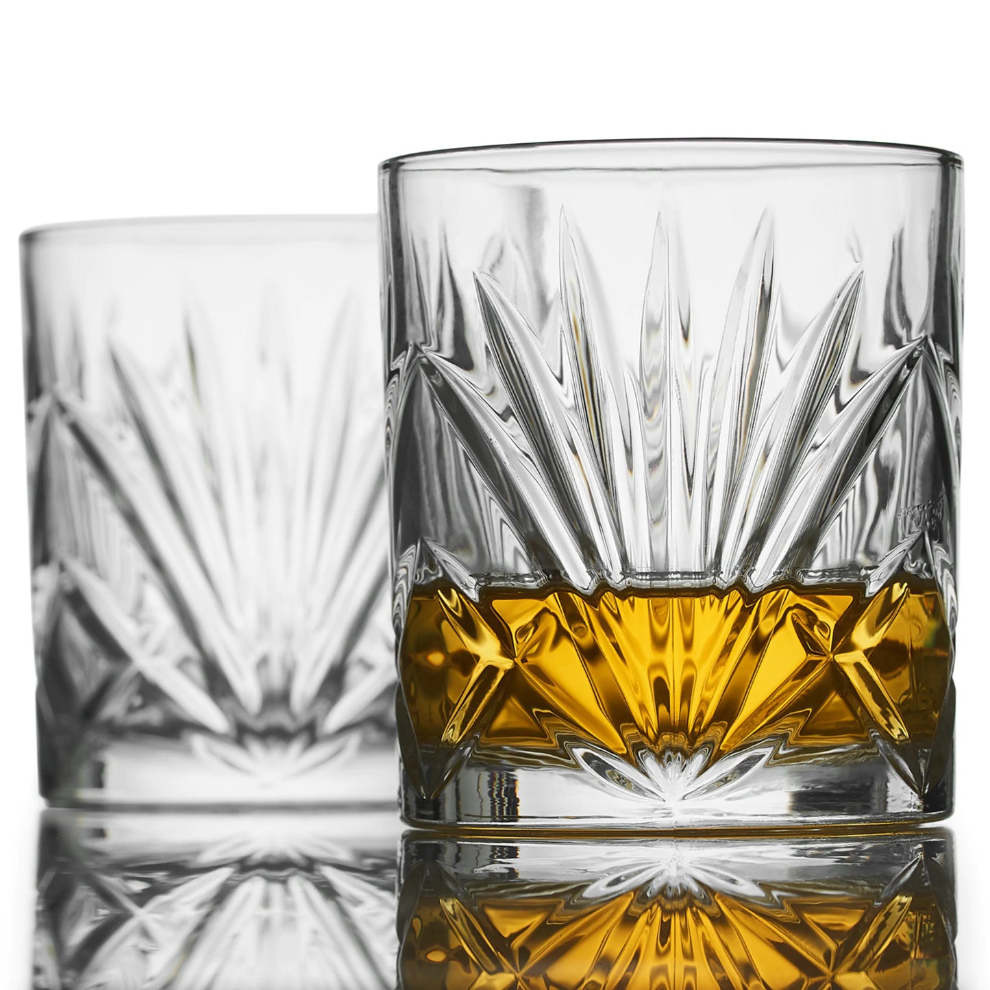 Whiskey Master's Set - Stones & Palm Glass