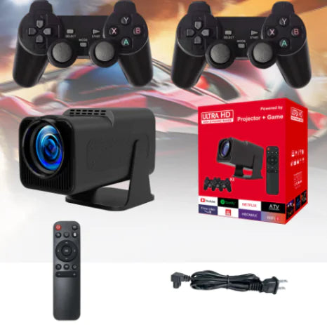 Portable Gaming Projector Console