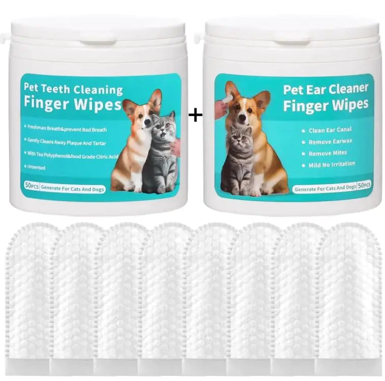Pet Ear Clean Finger Pads