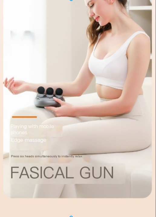 Six-Head Full Body Relaxer Gun