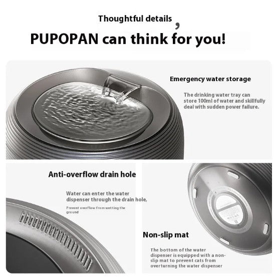 HydrateMate Pet Fountain ChicCharm