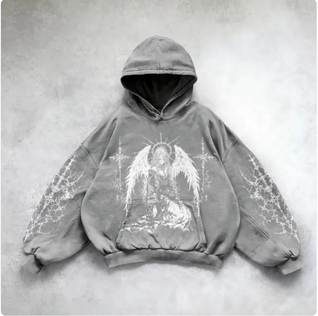 Metro Flair Hooded Art Sweatshirt