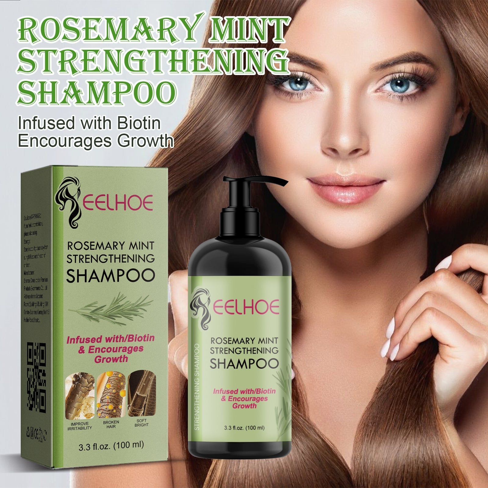 RoseMint Hair Growth Shampoo