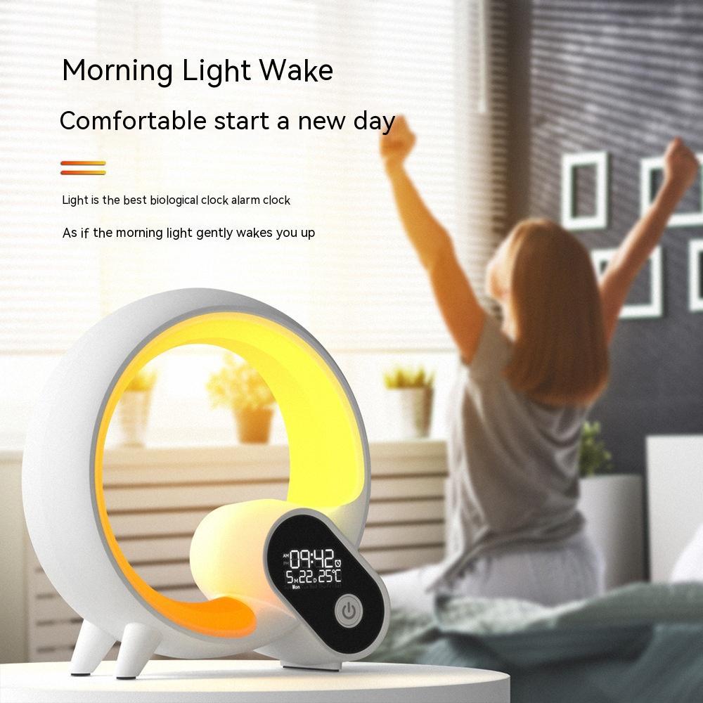 Smart Sunrise Spectrum Alarm Clock with Bluetooth