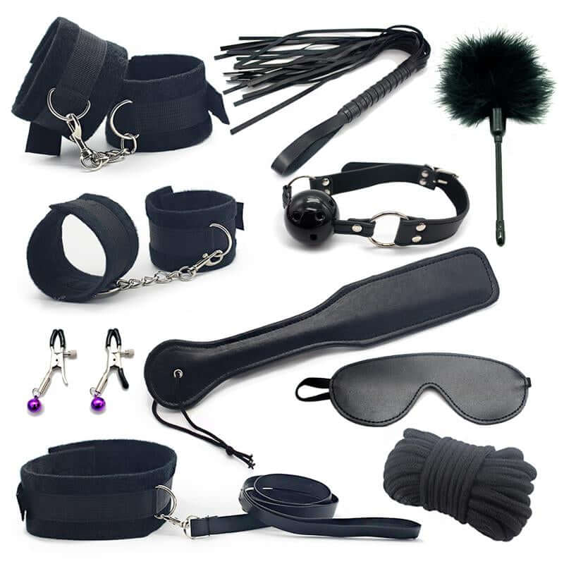 10-Piece Luxury Bondage Play Set