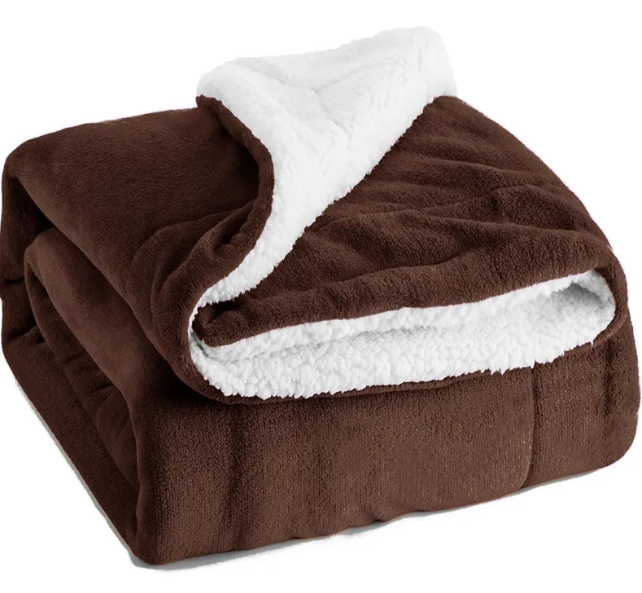 Luxury Sherpa Cashmere Throw