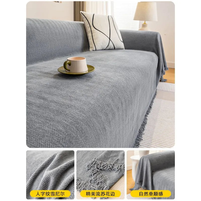 Luxury Chenille Sofa Protector
