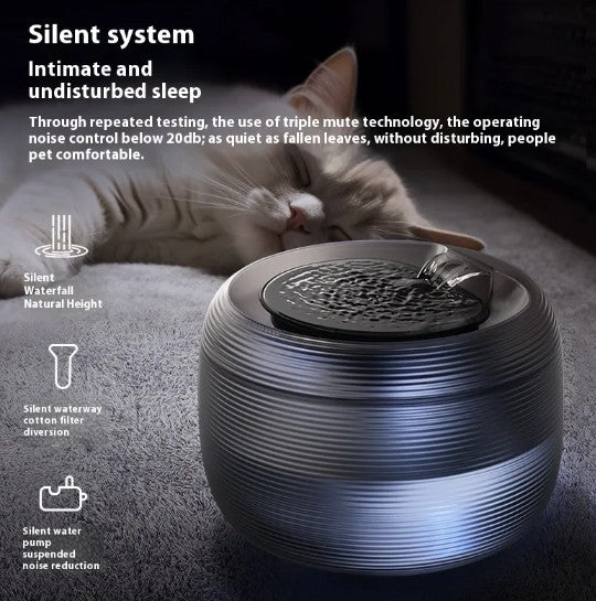 HydrateMate Pet Fountain ChicCharm