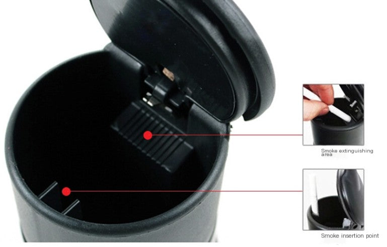 Illuminated Auto Ash Container