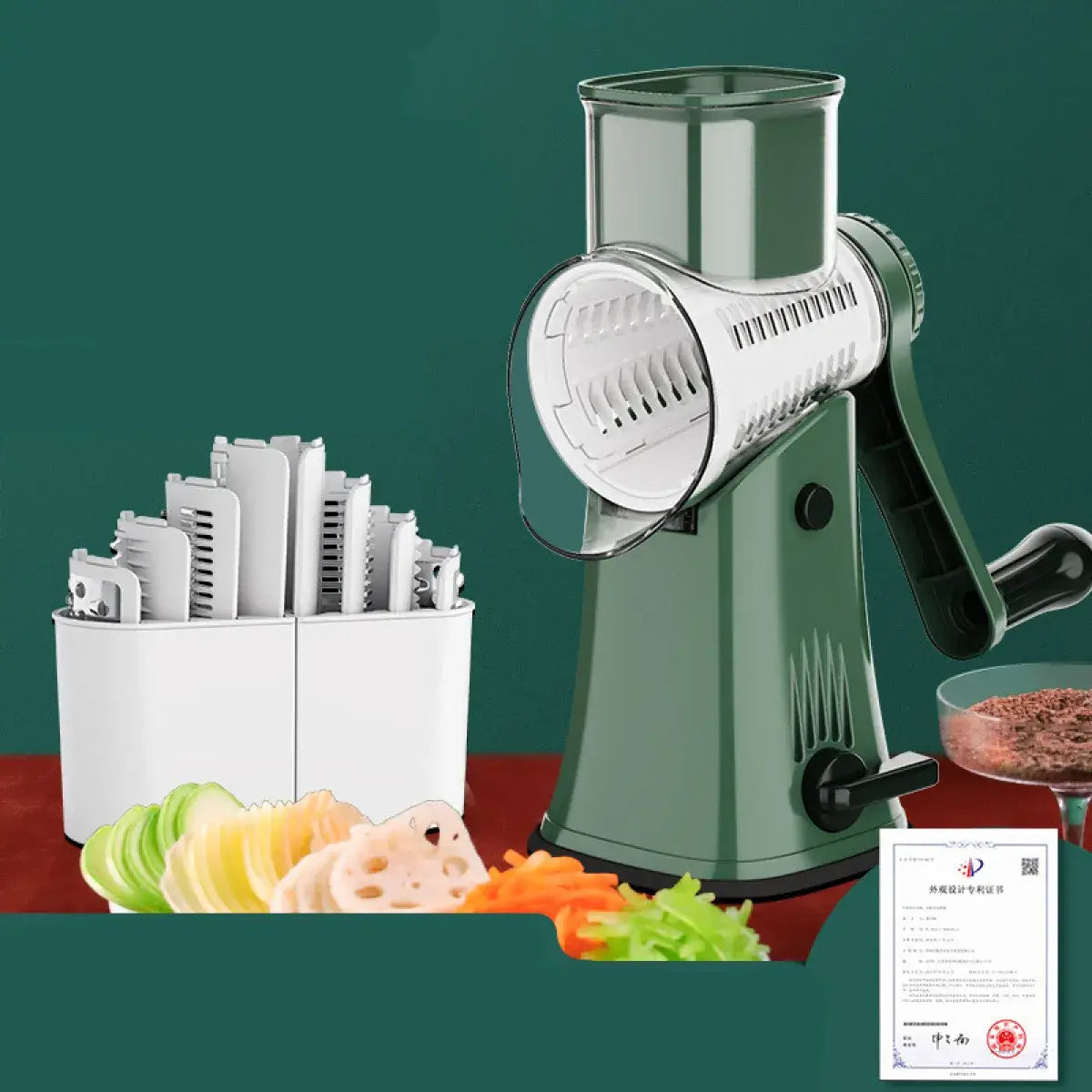 5-in-1 Multi-Cut Vegetable Shredder