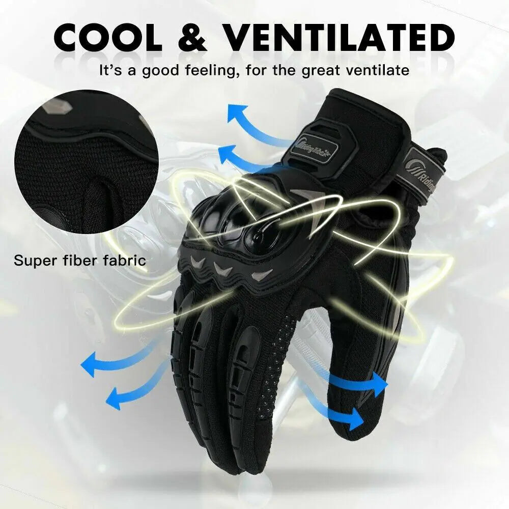 Full Finger Motocross Riding Gloves