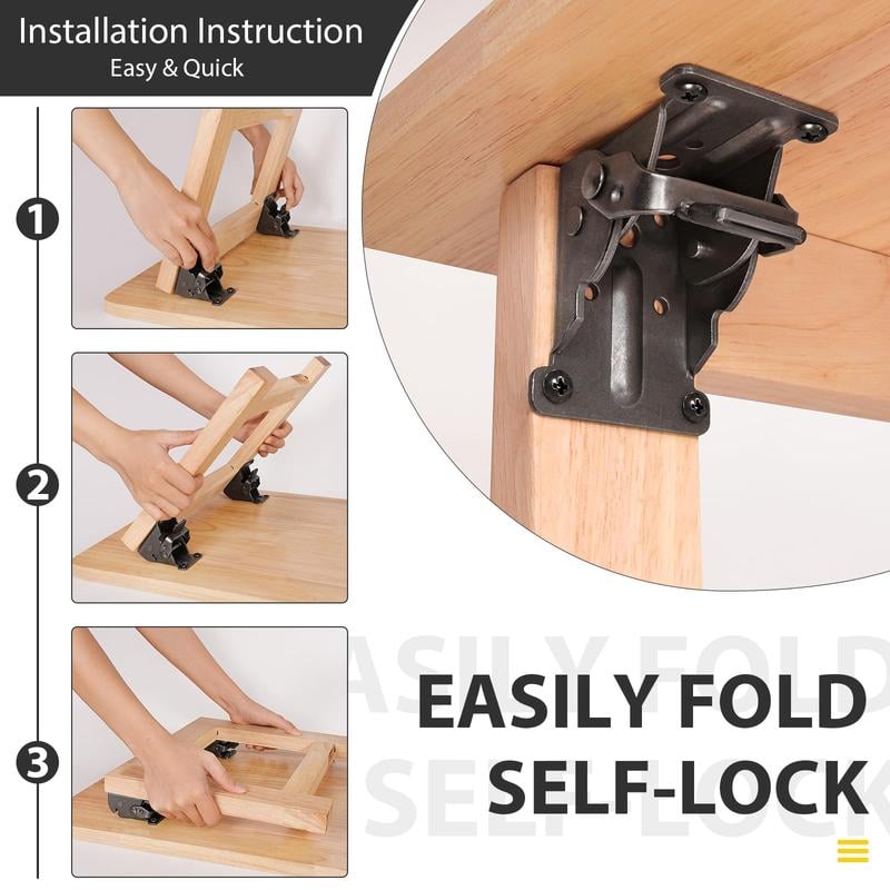 Space-Saving Folding Brackets