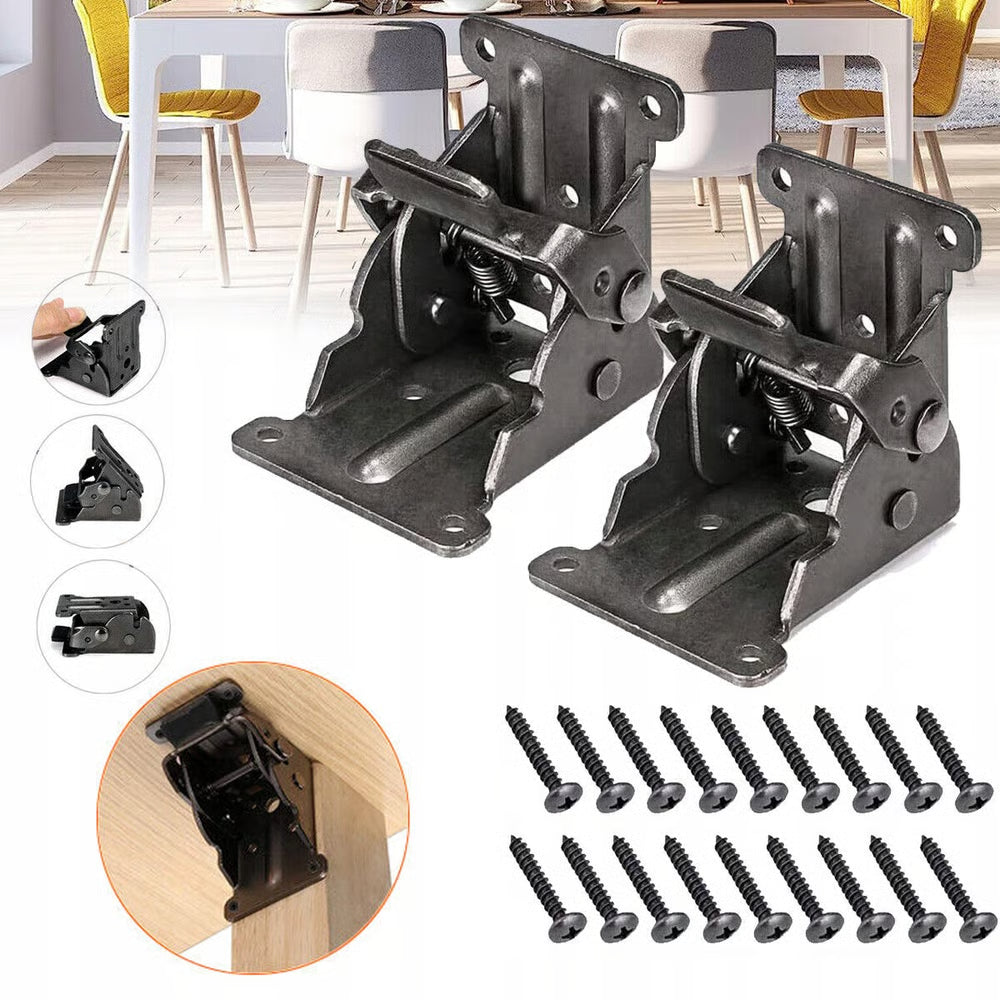 Space-Saving Folding Brackets