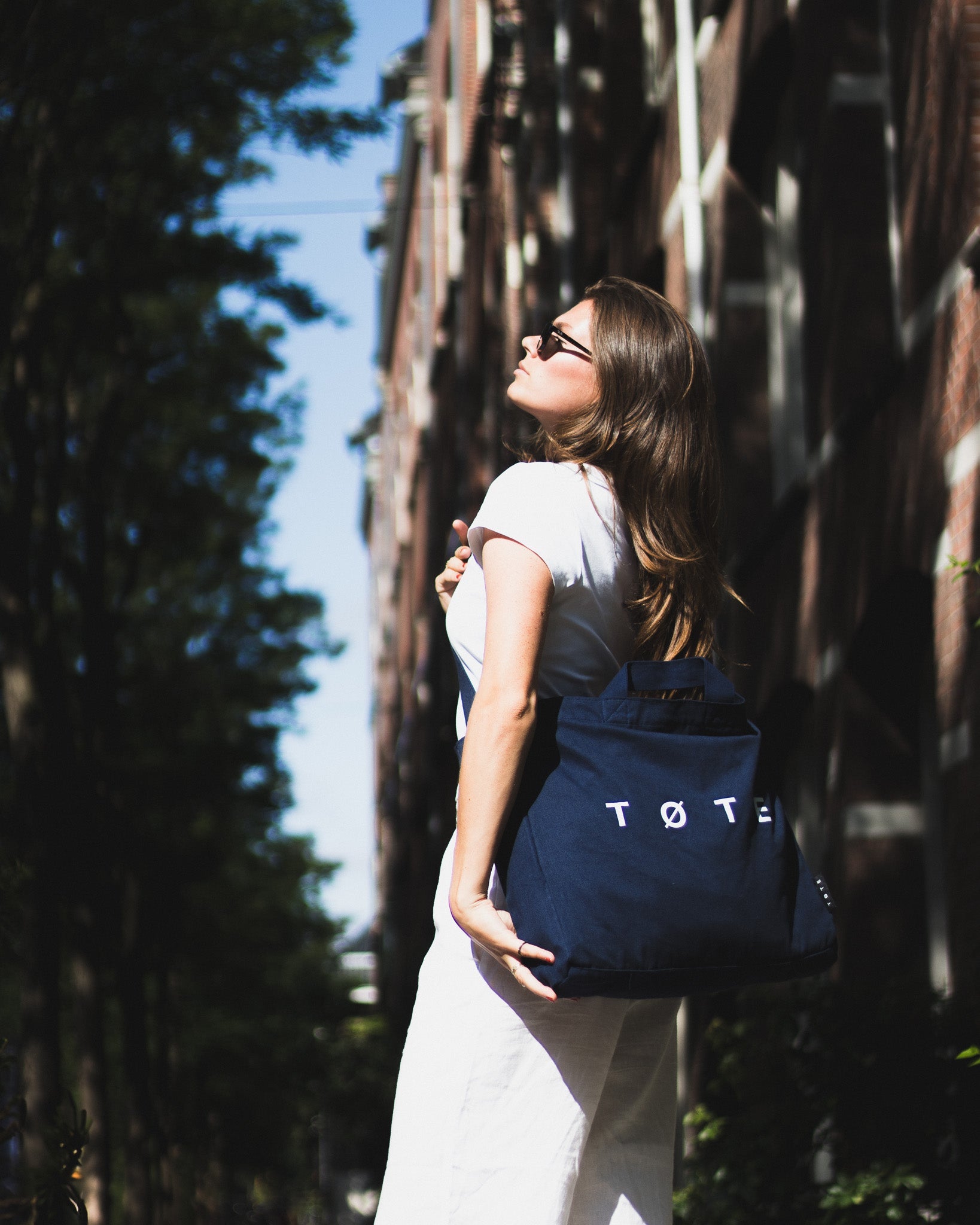 Navy Blue Everyday Tote
